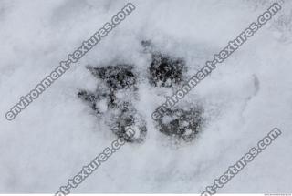 photo texture of snow trace